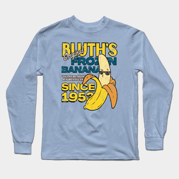 Bluth's Original Frozen Banana - Vintage Long Sleeve T-Shirt by Sultanjatimulyo exe